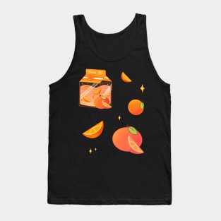 Orange Juice Box Tank Top